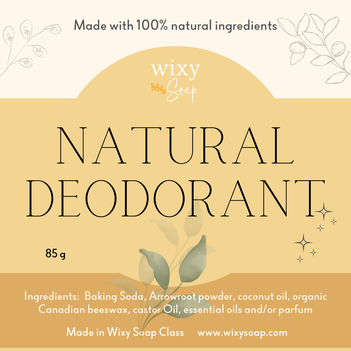 Deodorant Kit (Natural)